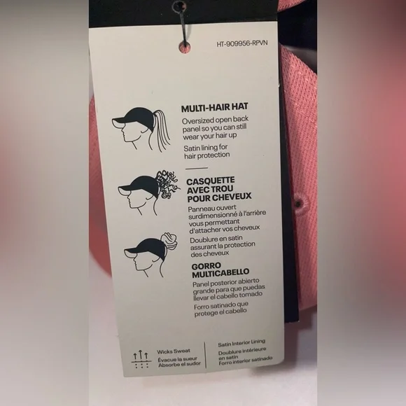 NWT UNDER ARMOUR WOMEN’S MULTI HAIR CAP AVY - Picture 3 of 11